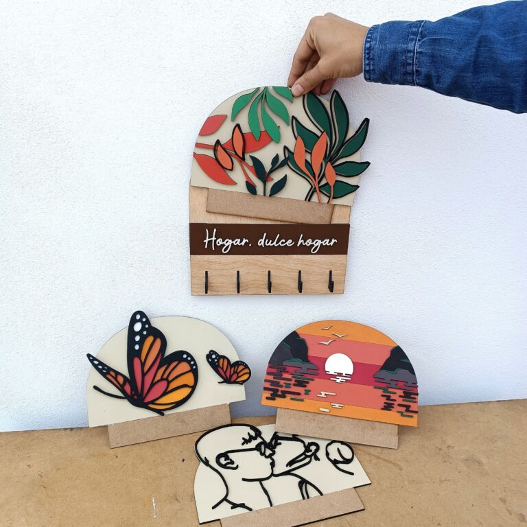 La empresa sevillana de decoración de madera VidalLáser estrena web, tras el éxito de sus productos