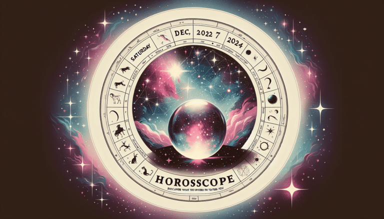 Predicciones Horóscopo del Sábado 7 de Diciembre de 2024: Descubre lo que el Universo Tiene Preparado para Ti