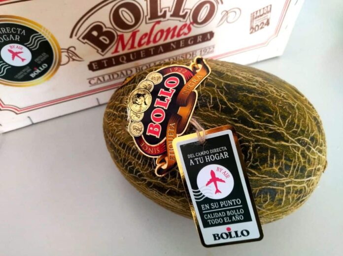 Bollo Natural Fruit se convierte en la primera compañía en comercializar 'melón por avión'