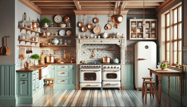 Ideas fascinantes para diseñar cocinas de estilo vintage en casa