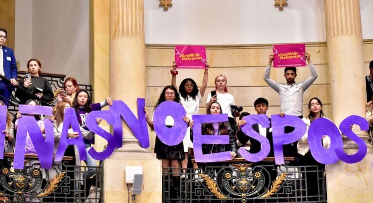 Colombia da un paso histórico en la protección de menores con la eliminación del matrimonio infantil