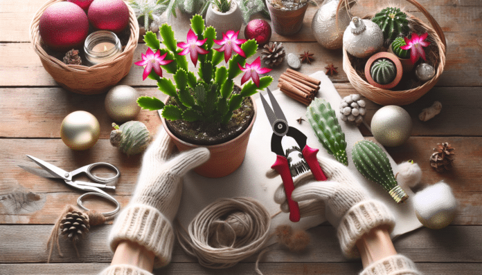 Así debes podar tu cactus de Navidad para que la planta esté radiante todo el año