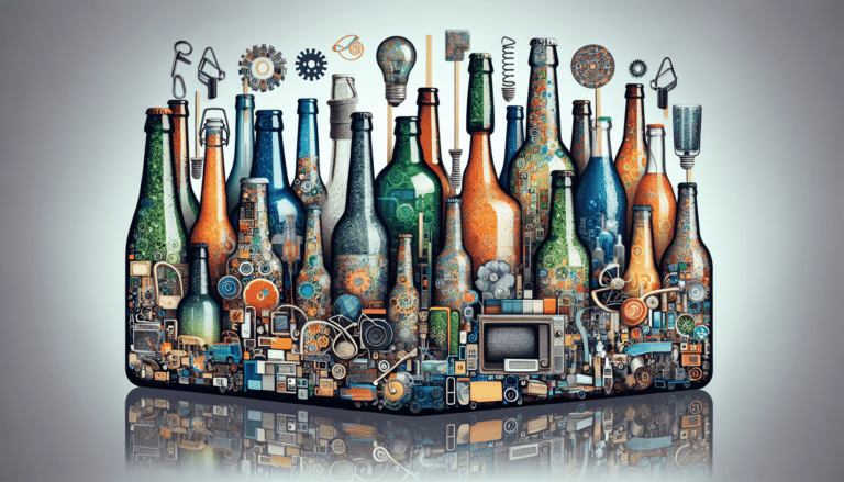 decorar botellas de cristal