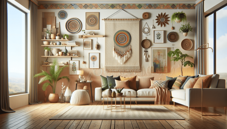 Decoración con papel pintado