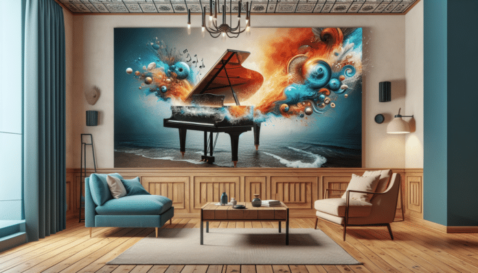 Ideas innovadoras para integrar un piano de pared en la decoración del hogar