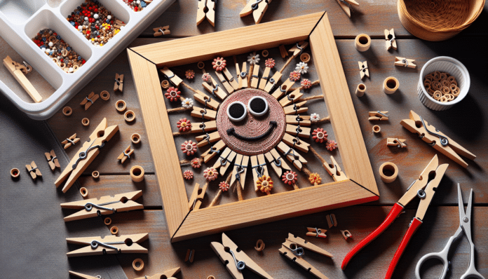 Decoración creativa con pinzas de ropa: manualidades originales