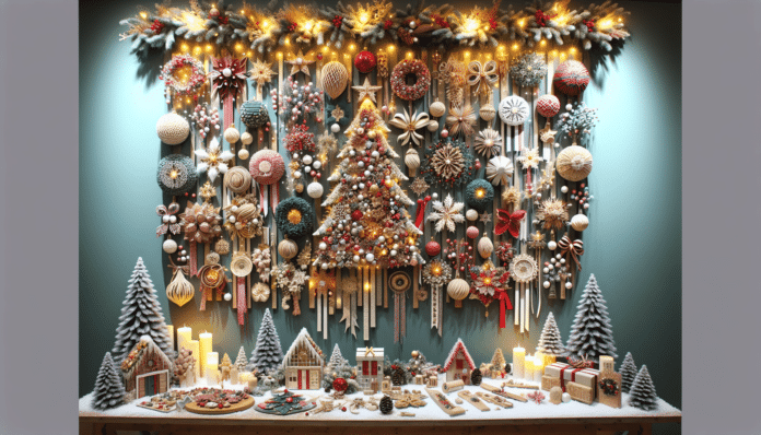Decoración navideña para paredes: creatividad y estilo DIY