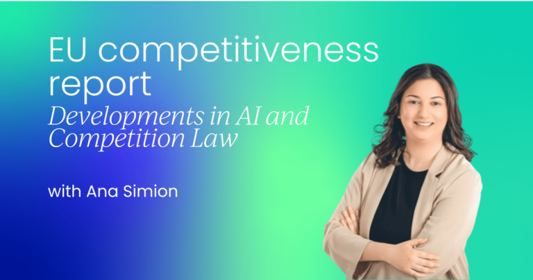 Developments in AI and Competition Law