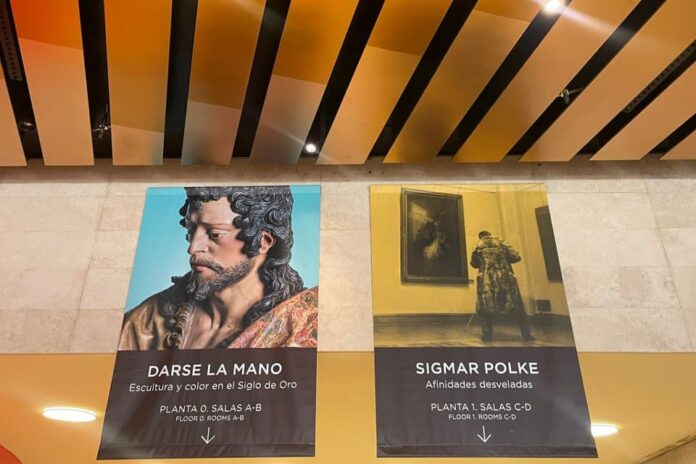 El Museo del Prado abre gratuitamente y en horario nocturno las exposiciones “Darse la mano. Escultura y color en el Siglo de Oro” y “Sigmar Polke. Afinidades desveladas”
