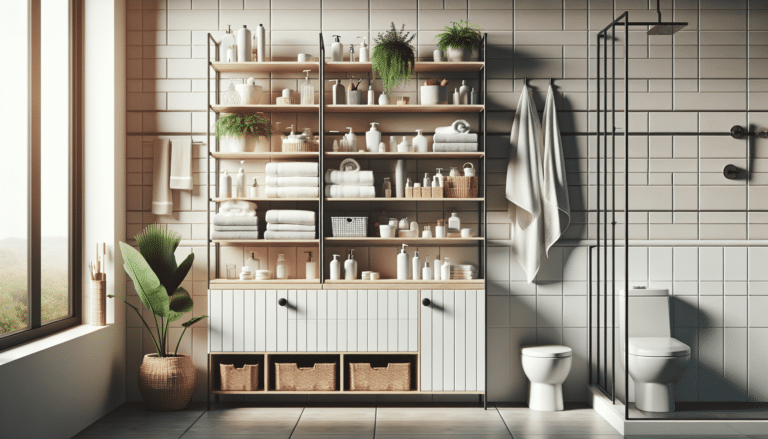 Desde que tengo esta estantería de JYSK, mi cuarto de baño está más organizado