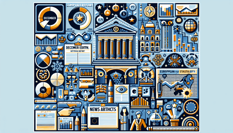 A blue screen displaying chart with trend lines.