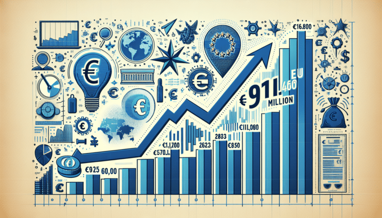 A glass globe next to stocks of coins.