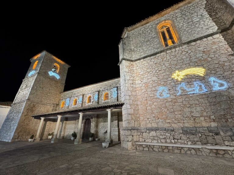 Ya es Navidad en Fuentenovilla-Guadalajara