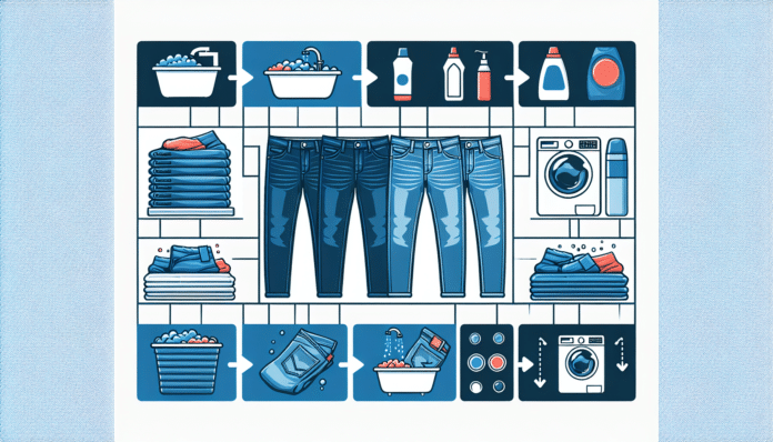 Consejos para lavar jeans