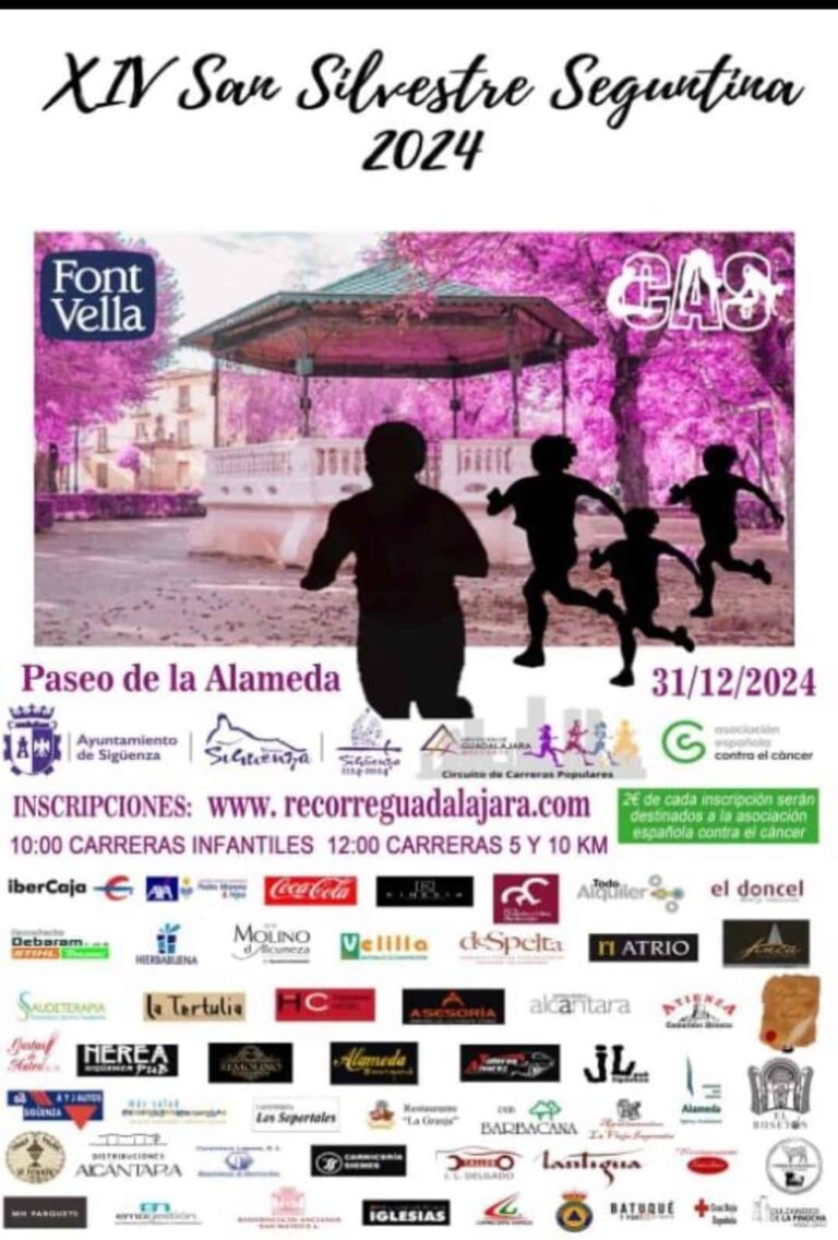 Sigüenza despedirá deportivamente el IX Centenario en la XIV edición de la San Silvestre