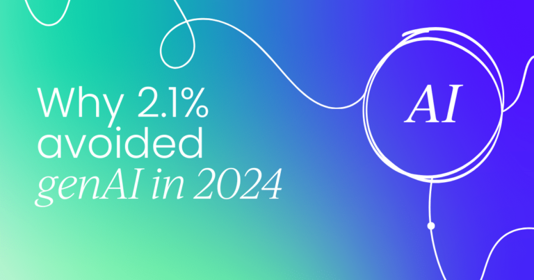Only 2.1% avoided generative AI in 2024: Find out why