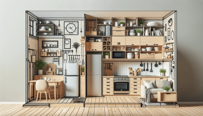 cómo organizar una cocina pequeña