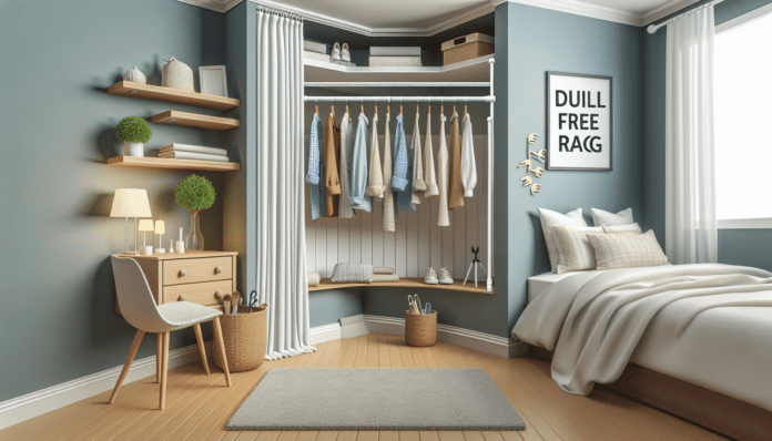 Convertimos la esquina del dormitorio en un vestidor sin taladros gracias a esta estantería de Shein