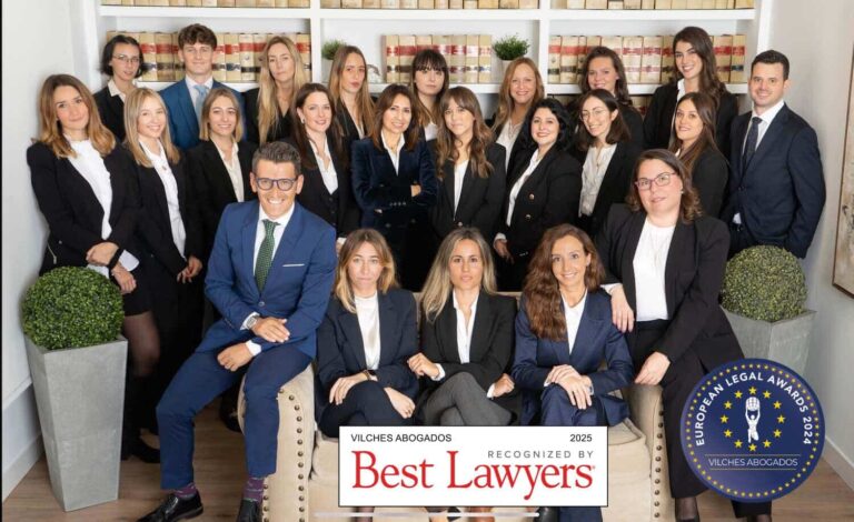 Vilches Abogados, reconocido por 'Best Lawyers' como uno de los mejores bufetes por tercer año consecutivo