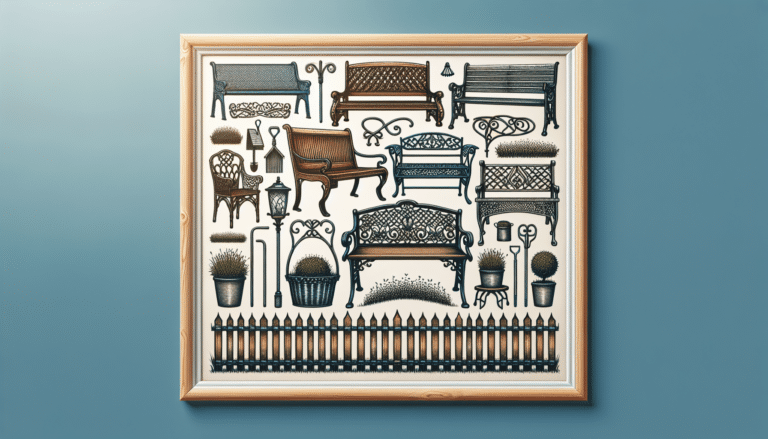 Banco híbrido para jardín