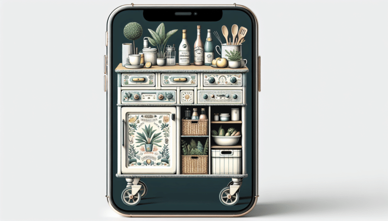 Maisons du Monde tiene un carrito de cocina que encaja en cualquier rincón