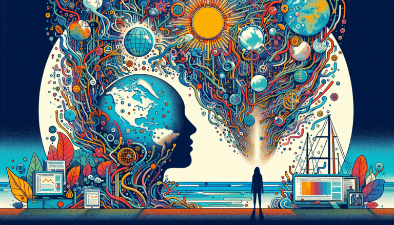 A dry field next to the green grass with the sunset in the background.