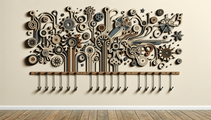 percheros de pared originales y reciclados