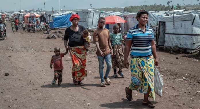 Desde principios de año, 400.000 personas han sido desplazadas en la región de Kivu, en la República Democrática del Congo