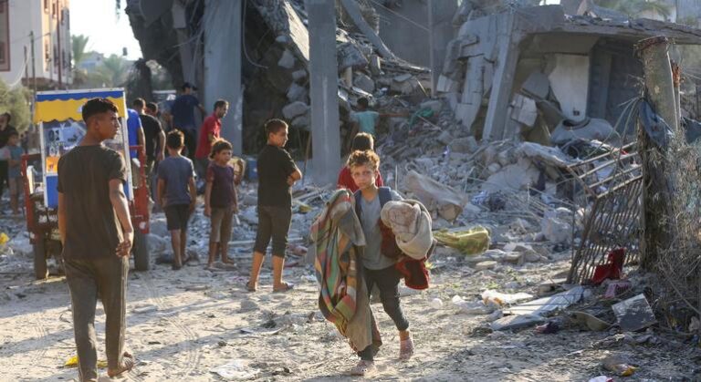 Más de 17.000 niños han quedado huérfanos o separados de su familia en Gaza