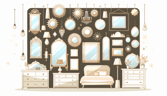 Tipos de espejos para decorar tu dormitorio