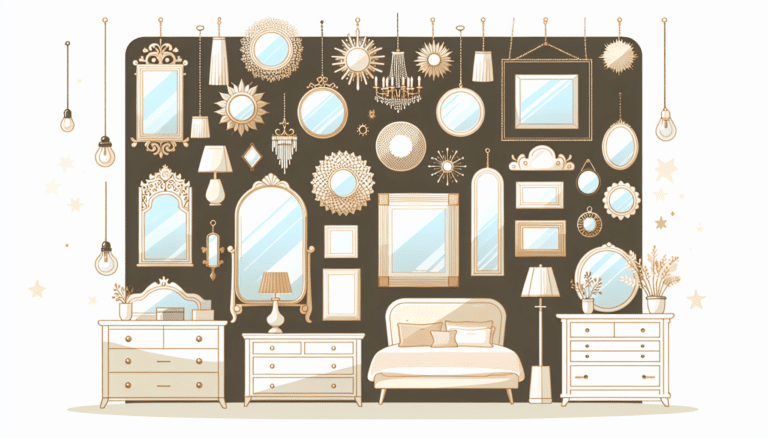 Tipos de espejos para decorar tu dormitorio