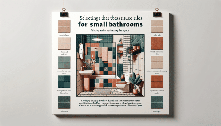 Cómo elegir los mejores azulejos para baños pequeños y maximizar su espacio