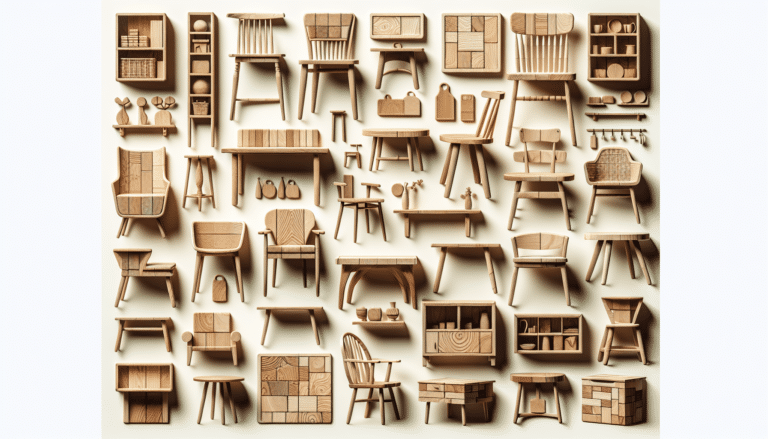 La magia y versatilidad de los muebles de madera natural