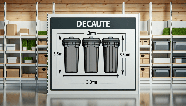 Leroy Merlin rebaja un cubo de basura de gran capacidad con tres compartimentos que optimiza el espacio al máximo