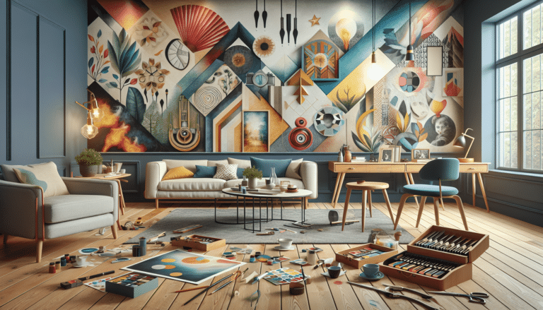 Ideas originales para pintar murales fáciles en tu hogar