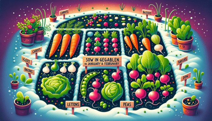 Ocho verduras y hortalizas que puedes sembrar en tu huerto en enero y febrero