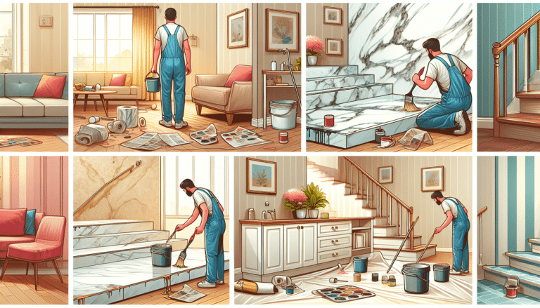 pasos para pintar mármol