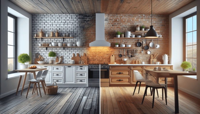 Cómo transformar tu cocina con paredes de ladrillo: ¡Un estilo único!