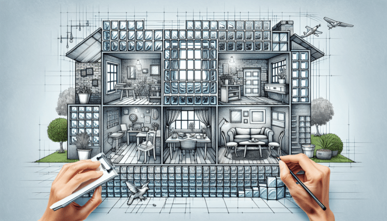 Bloques de vidrio en diseño de interiores