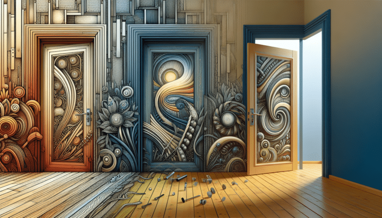 Cómo pintar las puertas interiores de tu hogar y transformarlas en arte funcional