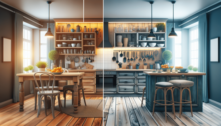 he transformado mi cocina viejuna y oscura en una mucho más luminosa y ordenada a precio low cost