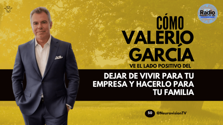 Valerio García comparte su visión sobre el éxito empresarial y el bienestar en Maestros de Vida Radio, anticipando el evento Business AVANCE en Murcia