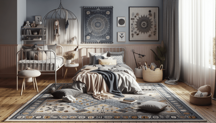 8 Alfombras Modernas para Transformar la Habitación de un Adolescente