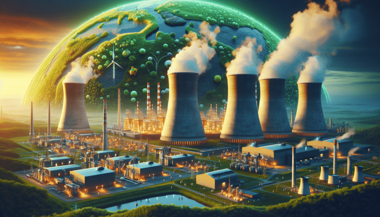 Nuclear power plant.