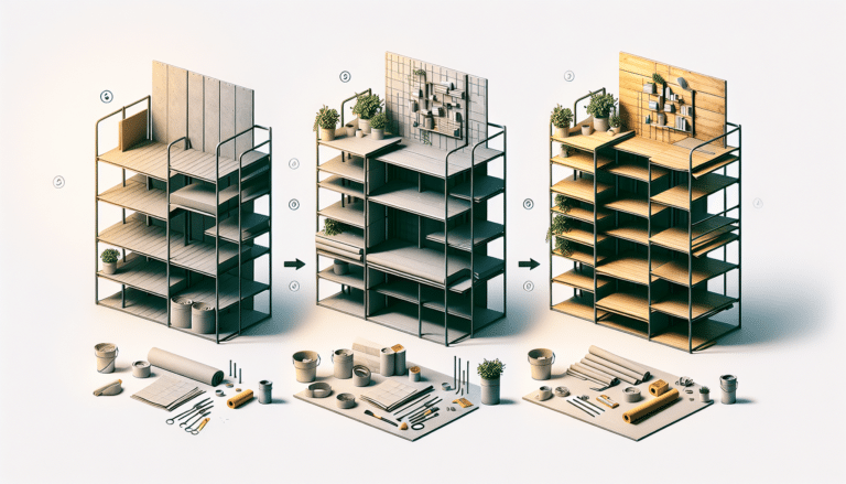 Tapar estanterías metálicas