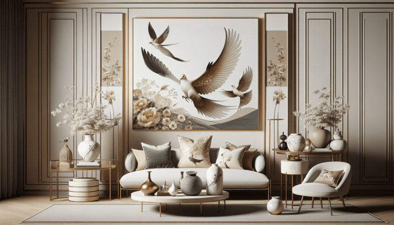 parece que vuela, y es ideal para dar un toque elegante y sofisticado al salón