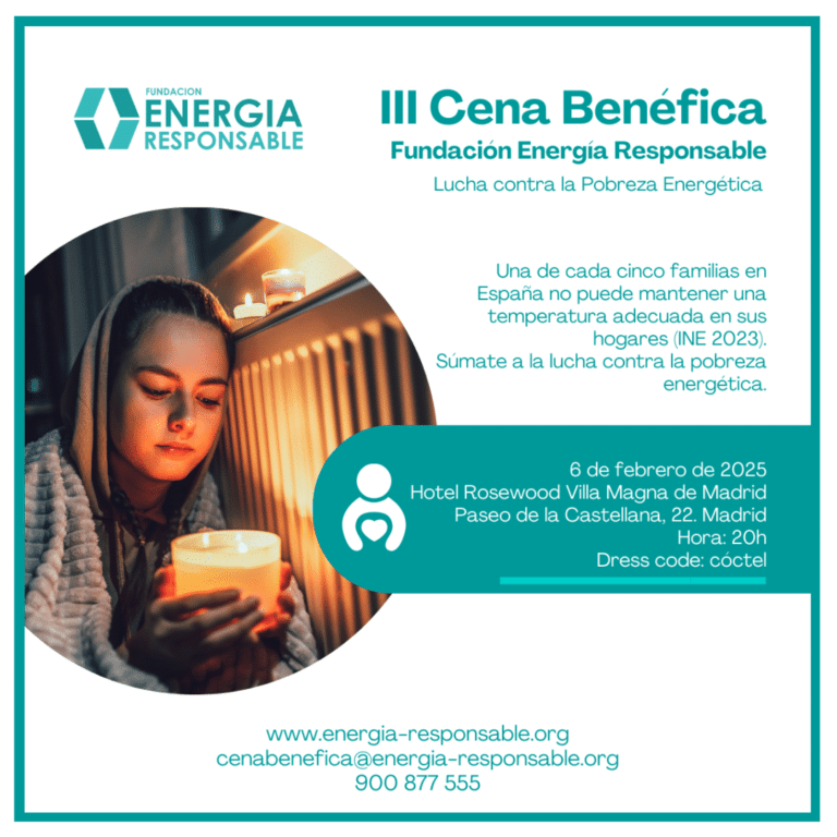 Fundación Energía Responsable alerta que en sólo una semana con la última ola de frío han fallecido 744 personas en España