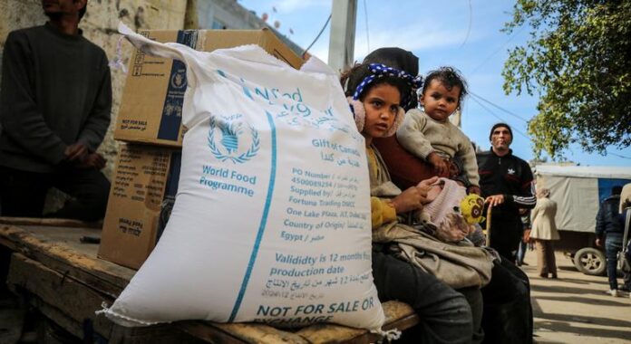 La agencia de alimentos está lista para enviar más de 30.000 toneladas de comida al mes a Gaza