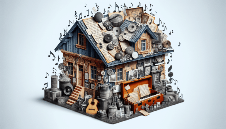 una casa antigua con mucha música y tradición