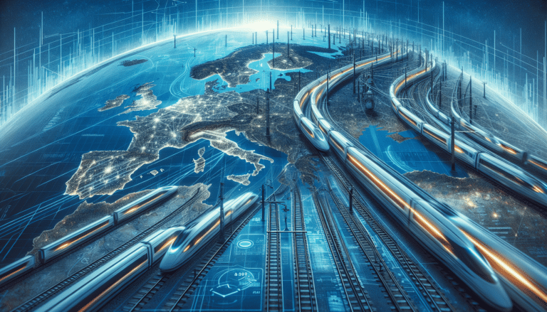 A girl is sitting in a train and looking out the window